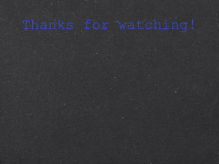 Thanks for watching! 