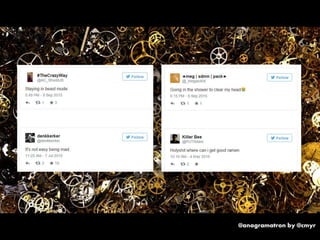 @anagramatron by @cmyr
 