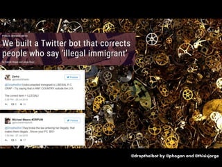 @droptheIbot by @phogan and @thisisjorge
 