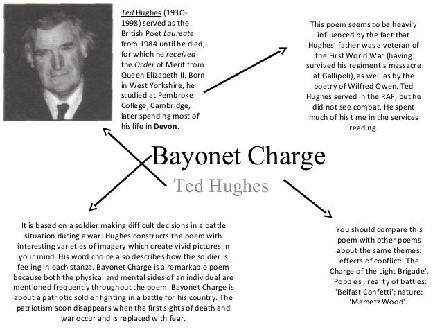 Bayonet charge ted hughes essays