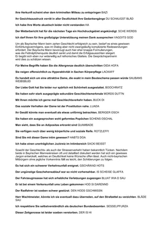 Bayrisch Is Einfach Edel