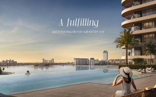 A ul illing
and rewarding li estyle tailored or you
 