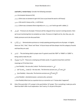 Comprehensive Introduction to Arabic Grammar: Word Types, Status, and ...