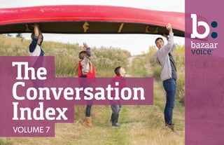 The
Conversation
IndexVOLUME 7
 