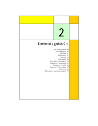 Bazat e programimit ne C++ (agni dika) | PDF