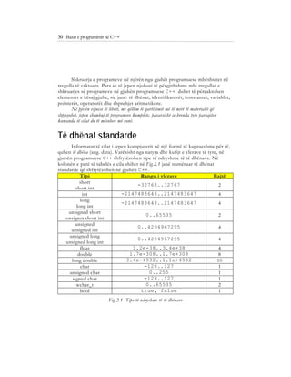 Bazat e programimit ne C++ (agni dika) | PDF