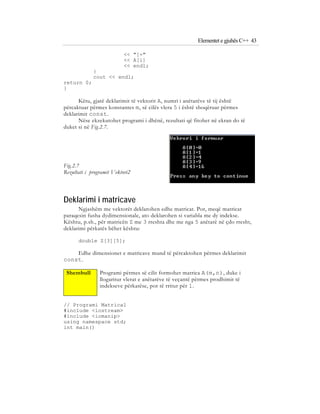 Bazat e programimit ne C++ (agni dika) | PDF