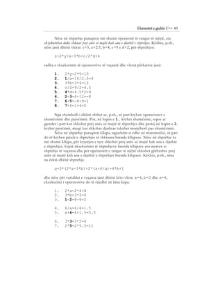 Bazat e programimit ne C++ (agni dika) | PDF