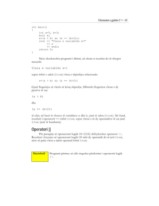 Bazat e programimit ne C++ (agni dika) | PDF