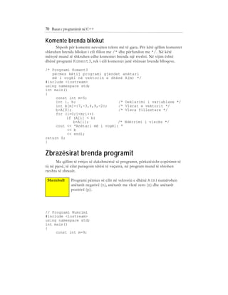 Bazat e programimit ne C++ (agni dika) | PDF