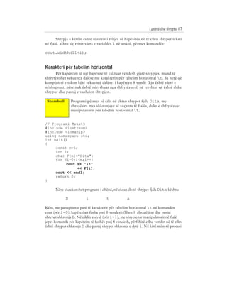 Bazat e programimit ne C++ (agni dika) | PDF
