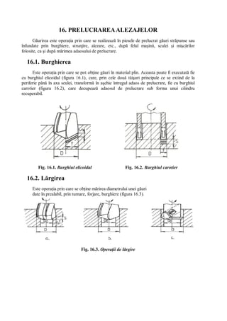 Bazele proceselor de prelucrare prin aschiere curs | PDF