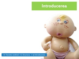 Introducerea
A. Teoretic vorbind ->2. Structura -> a) Introducerea
 