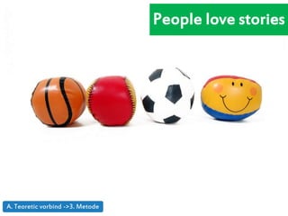 People love stories
A. Teoretic vorbind ->3. Metode
 