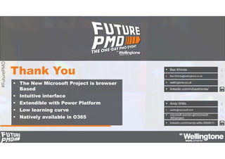 Level Up your PMO with the New Microsoft Project - Wellingtone ...