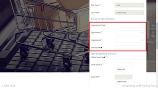 Designed by GeM Training Team5 JUNE 2018
 