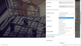 Designed by GeM Training Team5 JUNE 2018
 