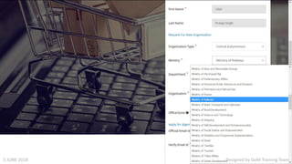 Designed by GeM Training Team5 JUNE 2018
 