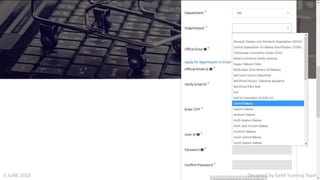 Designed by GeM Training Team5 JUNE 2018
 