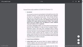 Designed by GeM Training Team5 JUNE 2018
 