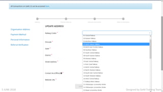 Designed by GeM Training Team5 JUNE 2018
 