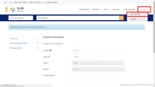Designed by GeM Training Team5 JUNE 2018
 