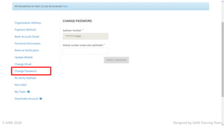 Designed by GeM Training Team5 JUNE 2018
 
