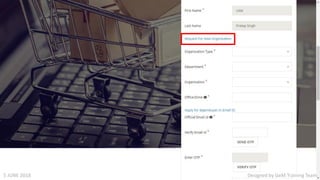 Designed by GeM Training Team5 JUNE 2018
 