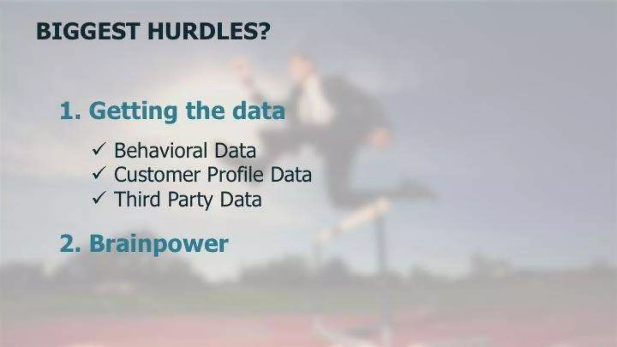 © 2015 Tealium Inc. All rights reserved.
|
 28
Keys to making personalization
proﬁtable, and actionable steps
to get there
REID BRYANT
DATA SCIENTIST
BROOKS BELL
 