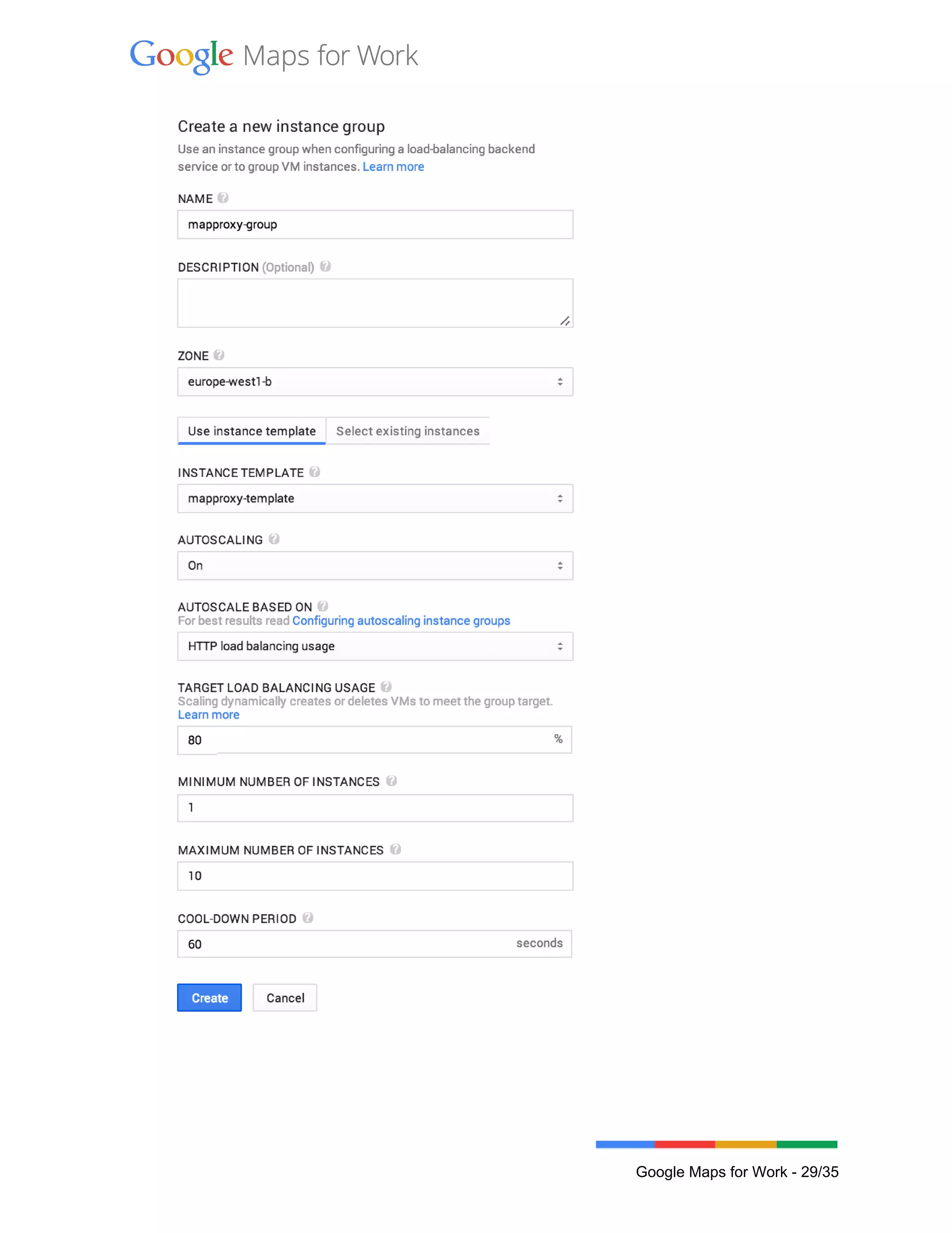  
 
 
 
 
 
 
Google Maps for Work ­ 29/35 
 