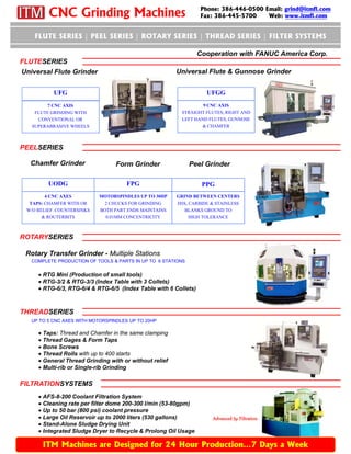 ITM CNC Grinding Machines | PDF