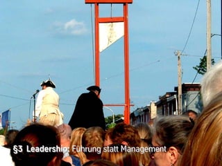 Keynote (DE): Die 12 neuen Gesetze der Führung. Der Kodex: Warum Management verzichtbar ist, at Buchhandlung Manz, Vienna, Austria Slide 10