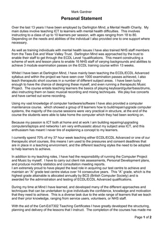 Waitress resume summary picture