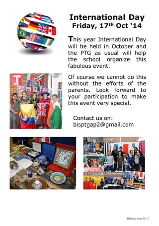 BISbuzz Issue 04 | 7
 