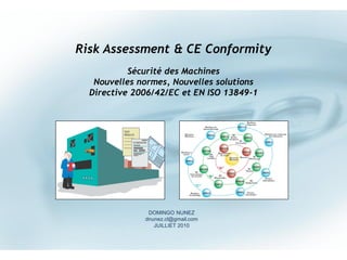 Risk Assessment & CE Conformity
Sécurité des Machines
Nouvelles normes, Nouvelles solutions
Directive 2006/42/EC et EN ISO 13849-1
DOMINGO NUNEZ
dnunez.cl@gmail.com
JUILLIET 2010
 