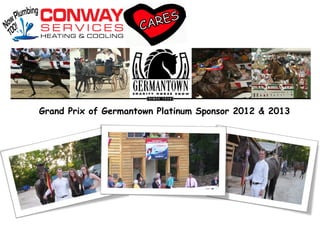 Grand Prix of Germantown Platinum Sponsor 2012 & 2013
 