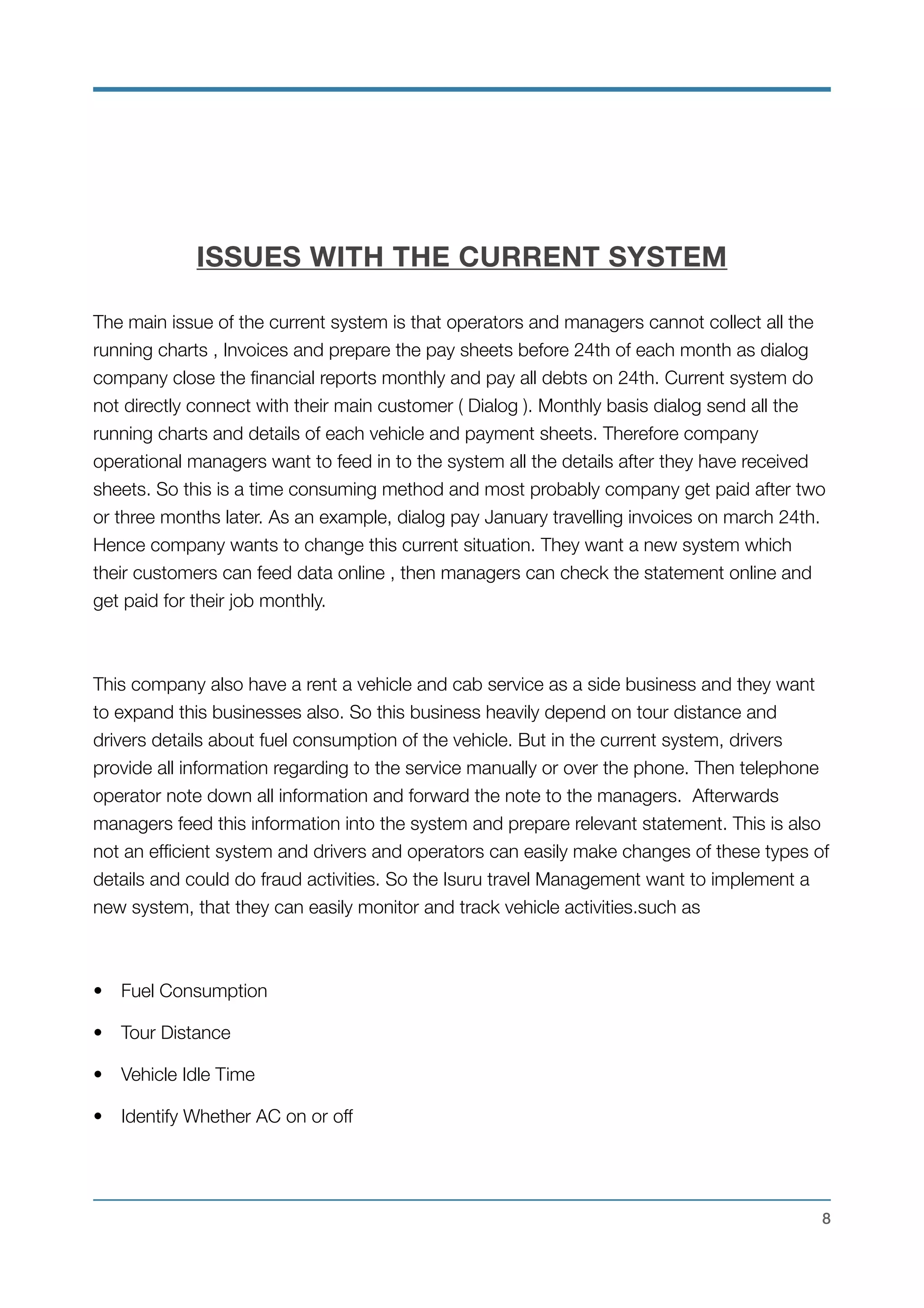 MIS report | PDF