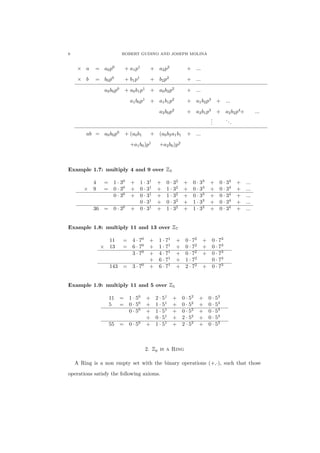 Solving Linear Equations Over p-Adic Integers | PDF