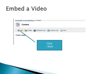 Embedding YouTube Videos