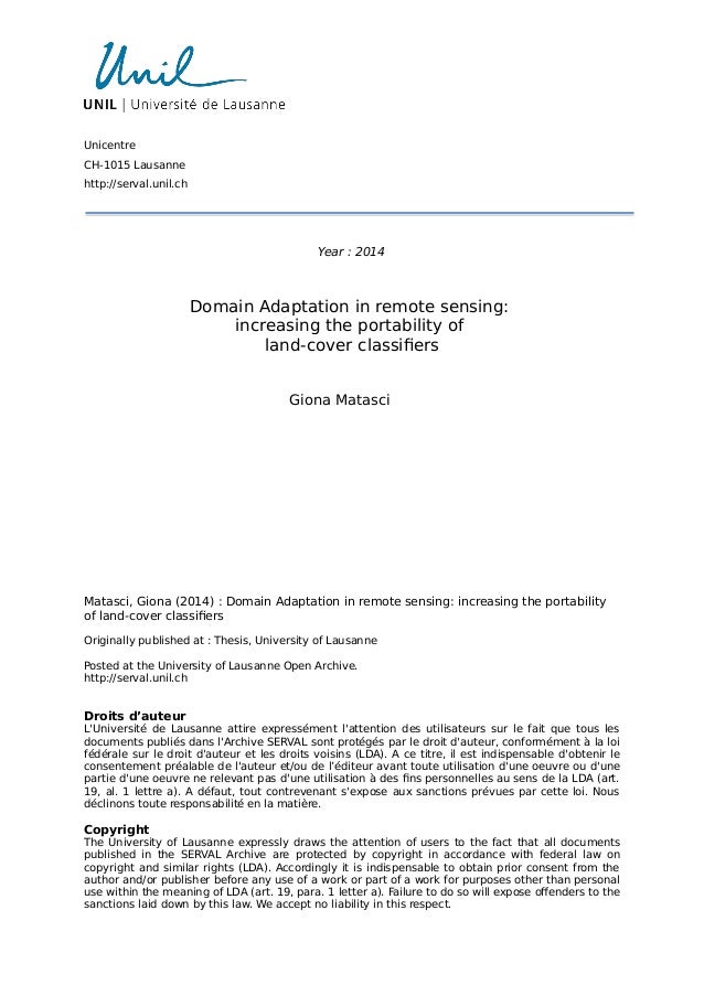 Remote sensing phd thesis