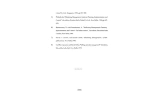 Marketing management