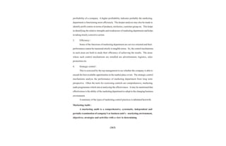 Marketing management