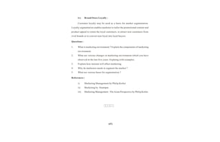 Marketing management