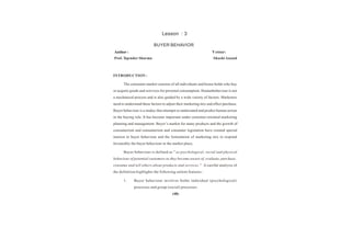 Marketing management