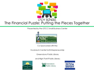 The Financial Puzzle: Putting the Pieces Together
 