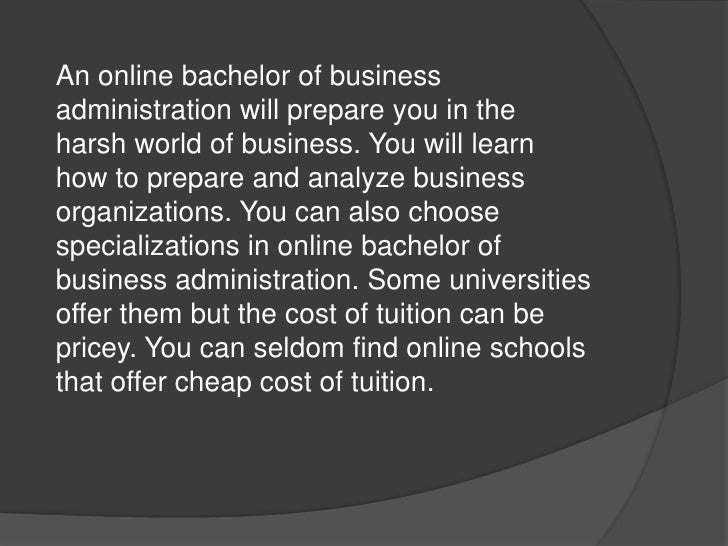 How to Get an Online Bachelor of Business Administration