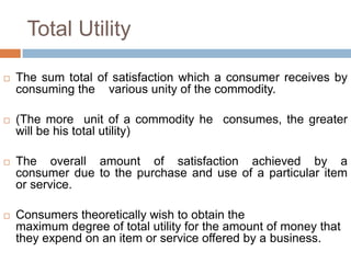Bba 1 be 1 u-3 consumer behavior and demand analysis | PPTX