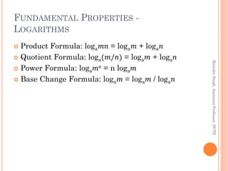 Logarithms Slide 13