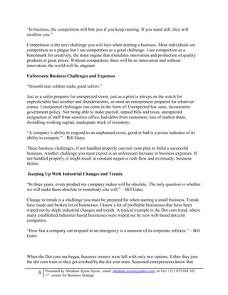 Business Course Work Example Bba 211 first course work for business strategy | DOC