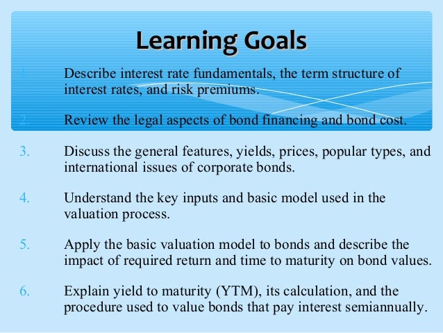 understanding yield to maturity understanding yield to maturity